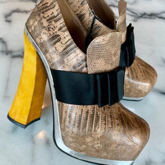 miu miu snakeskin shoes